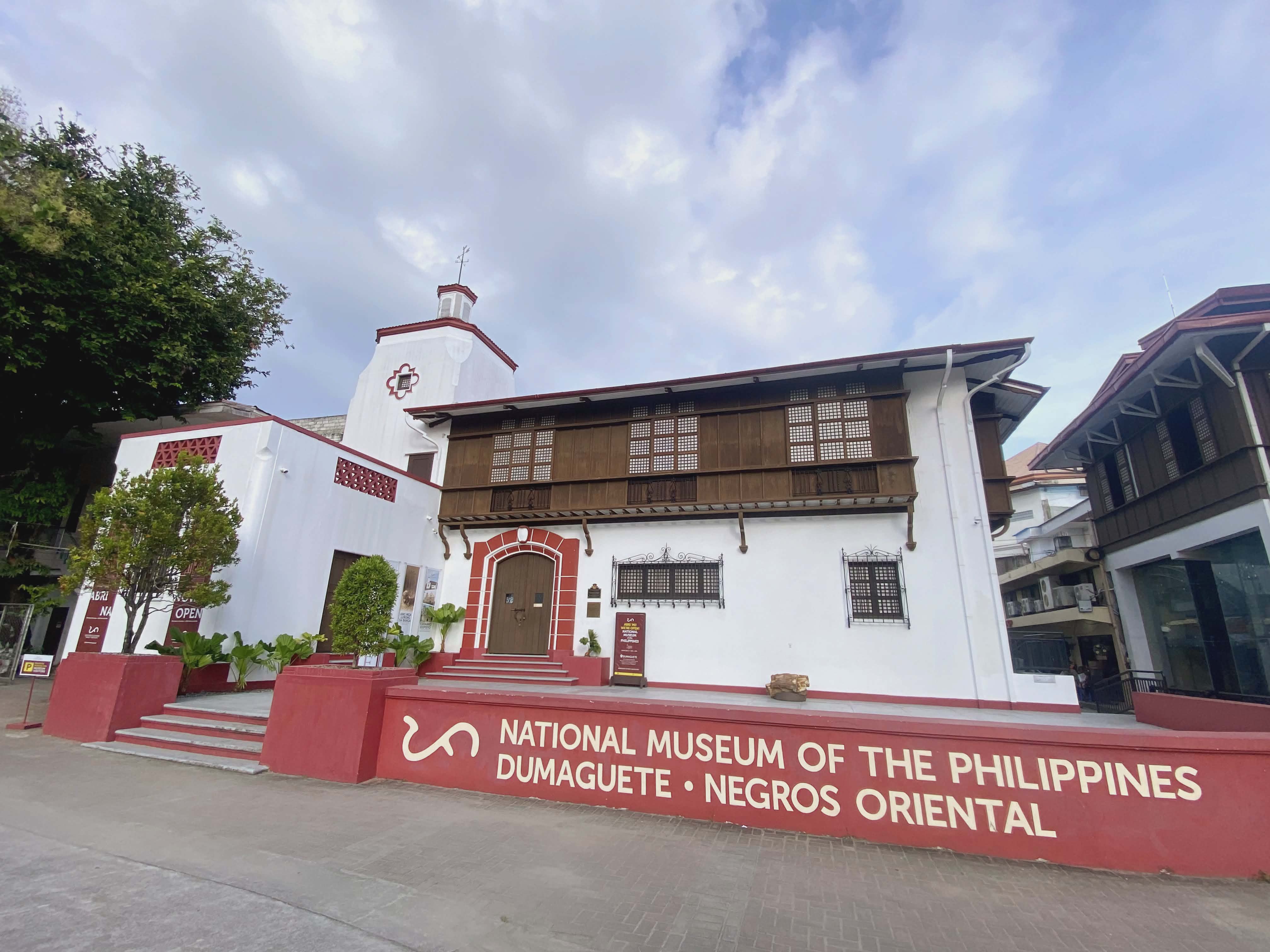 Historic Old Presidencia Building, now the National Museum Dumaguete, showcasing Juan Arellano's neoclassical architecture